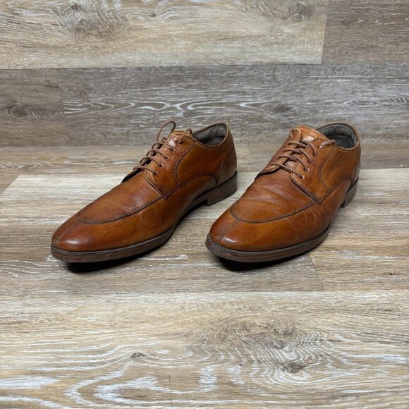 Cole Haan Mens Size 10.5 M Grand OS Brown Leather Dress Shoes Oxford Lac… main image 6